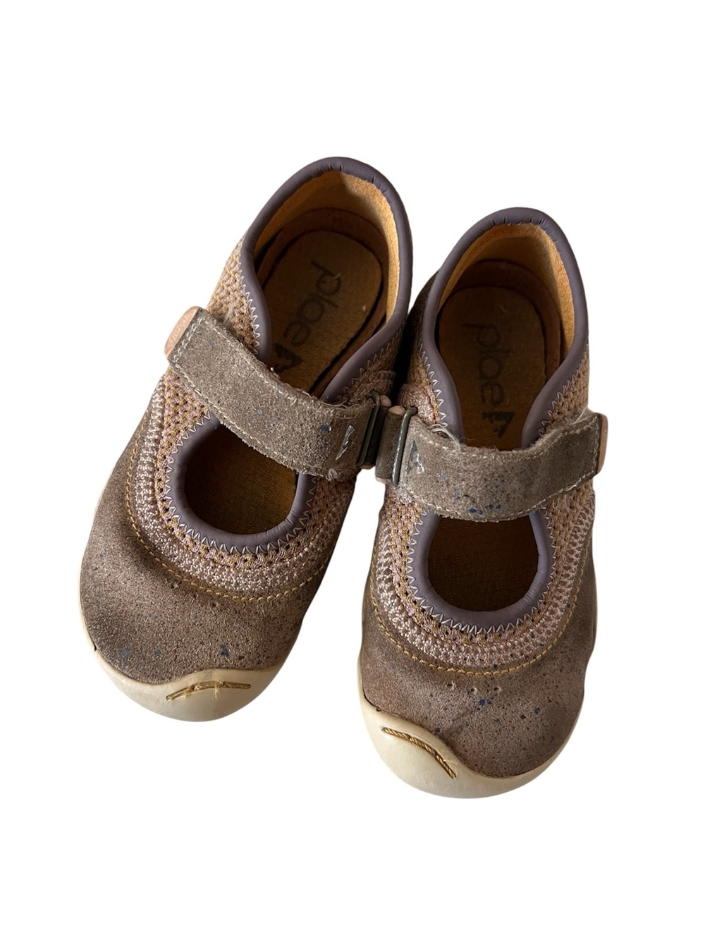 PLAE Emme Mary Jane Walker Shoes with Hook-and-Loop Strap